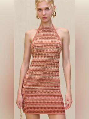 cult gaia | Dresses | Cult Gaia Kiki Knit Midi Dress | Poshmark